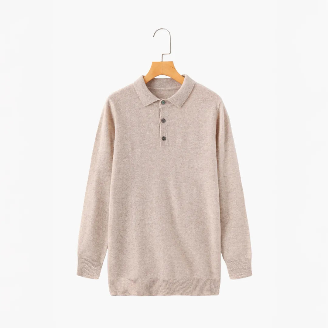 Polo en cachemire 100 %