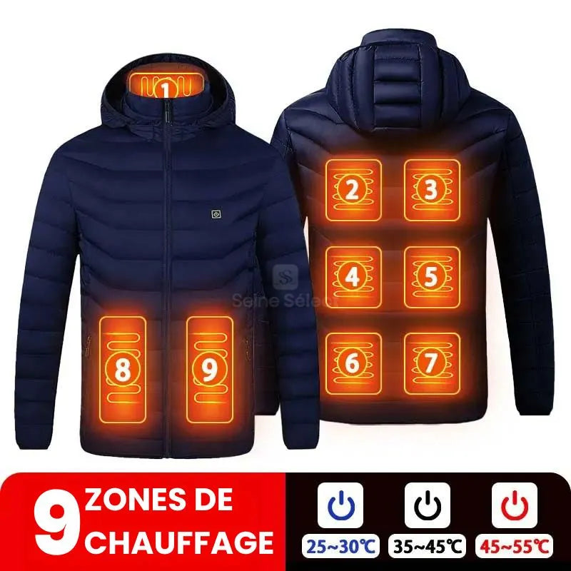 Veste Chauffante Seine Select – Chaleur USB pour l’Hiver