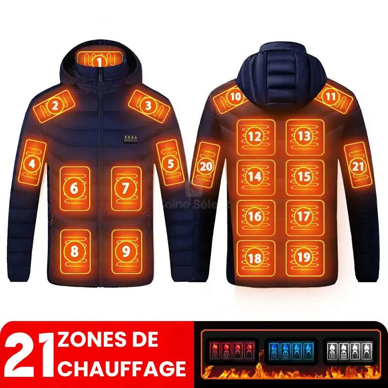 Veste Chauffante Seine Select – Chaleur USB pour l’Hiver