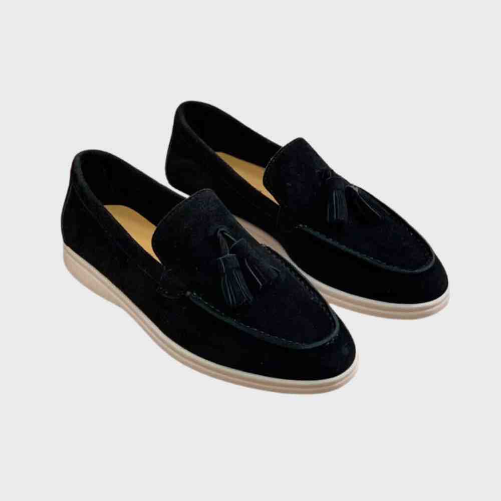 Montalio – Loafers Élégants en Suède pour Hommes