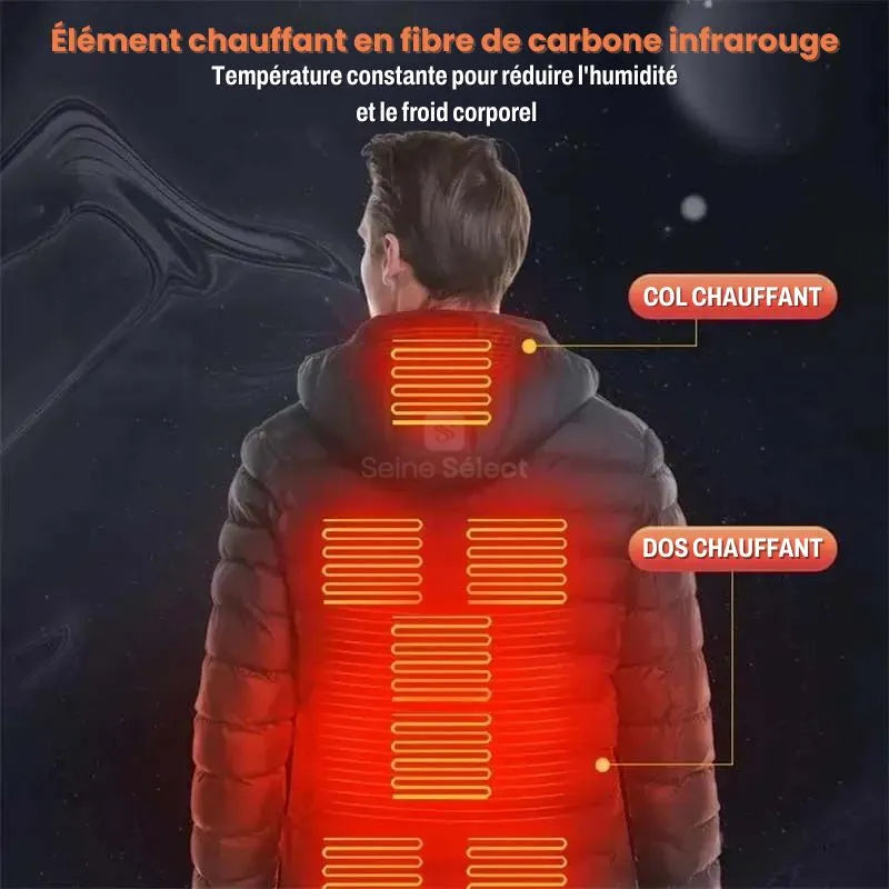 Veste Chauffante Seine Select – Chaleur USB pour l’Hiver