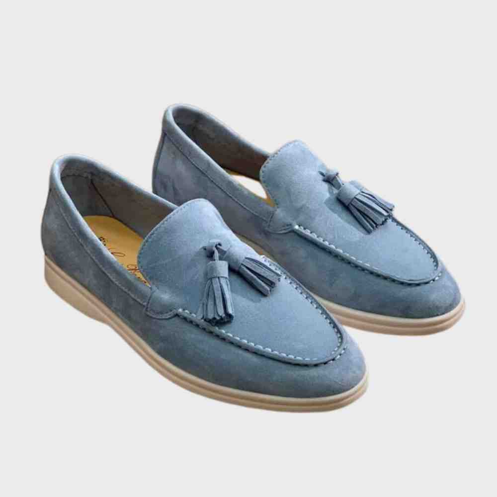 Montalio – Loafers Élégants en Suède pour Hommes