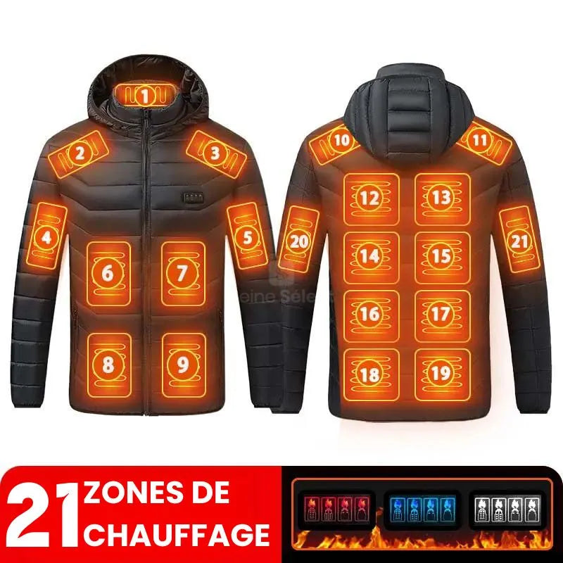 Veste Chauffante Seine Select – Chaleur USB pour l’Hiver