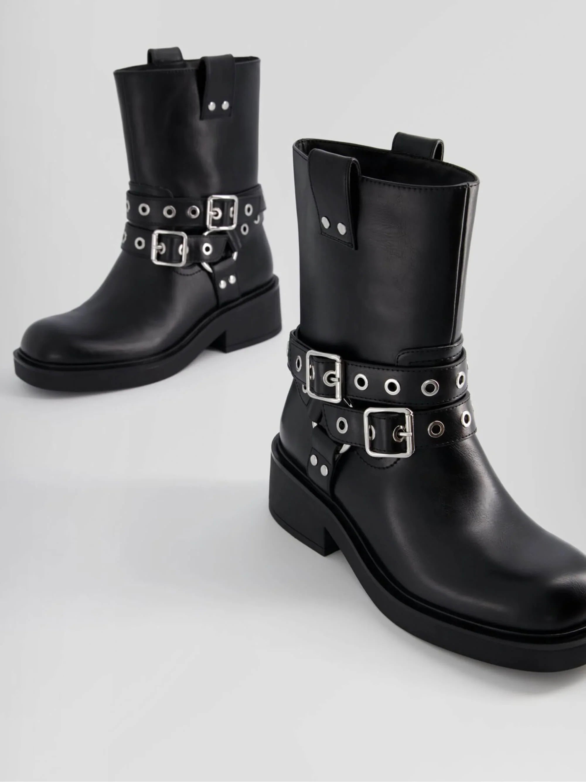 Biker Ankle Boots 