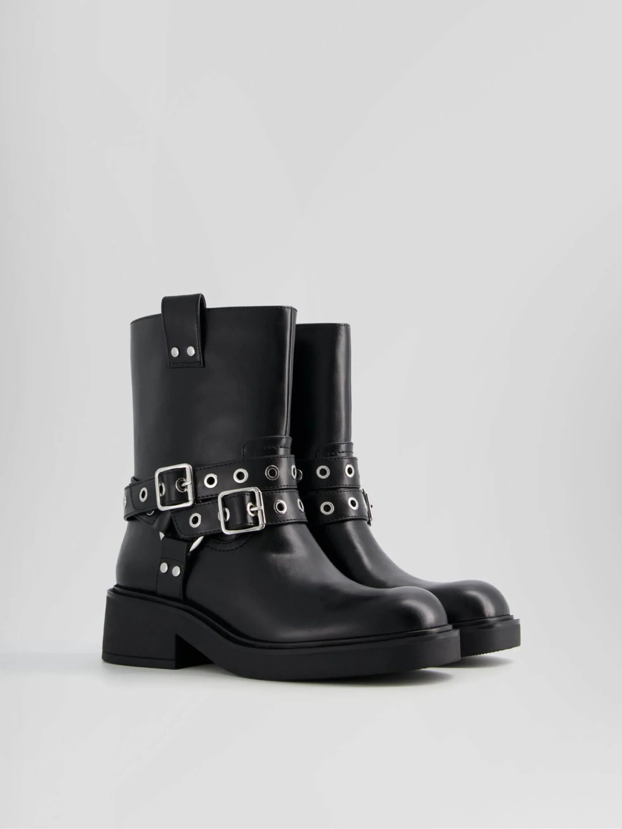 Biker Ankle Boots 