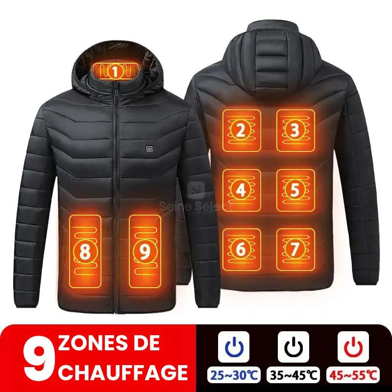 Veste Chauffante Seine Select – Chaleur USB pour l’Hiver