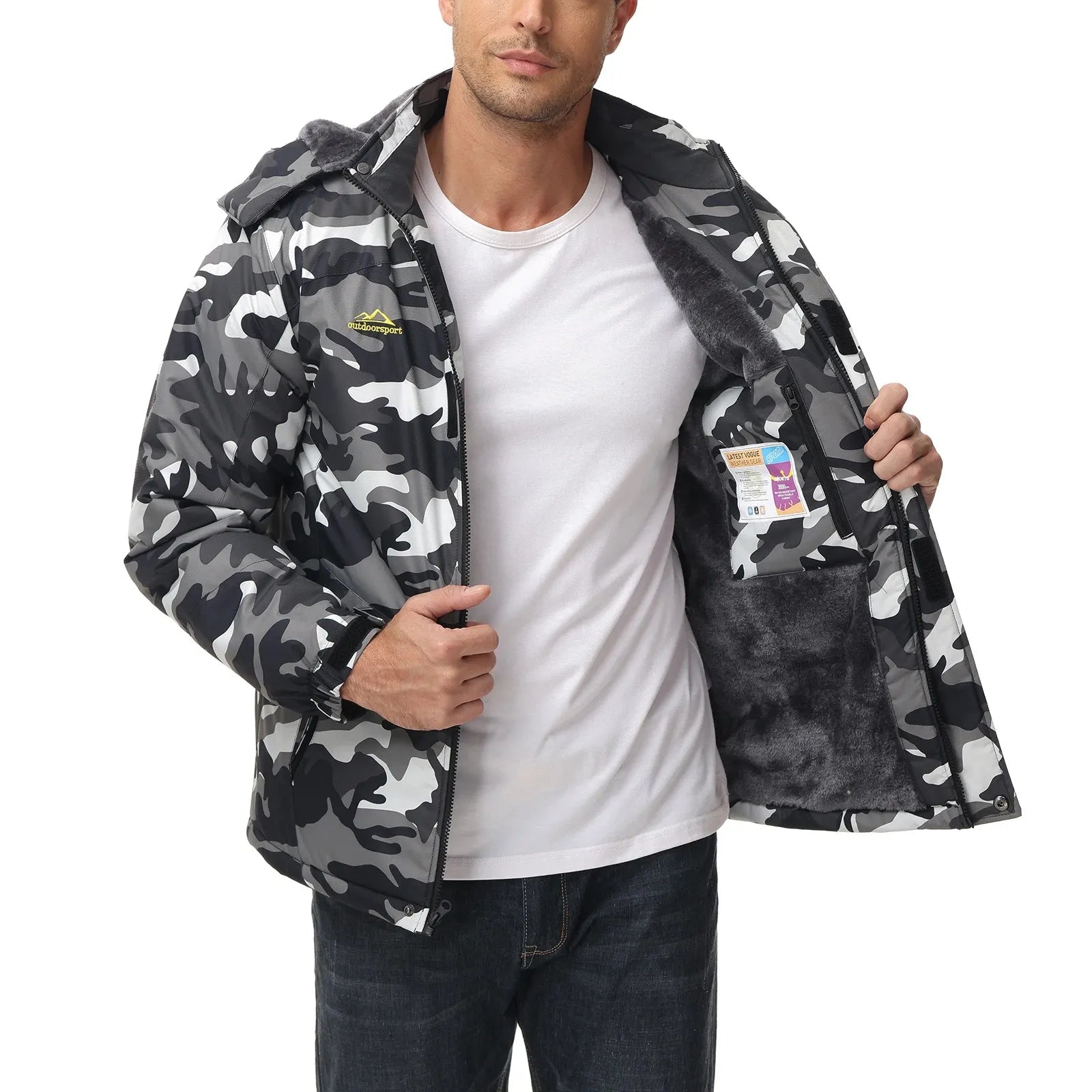 Veste de Ski Seine Select – Chaude, Imperméable et Coupe-Vent